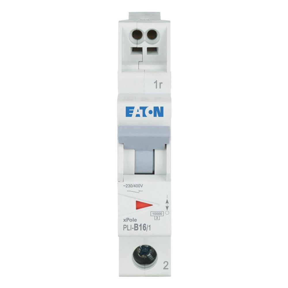 Eaton Leitungsschutzschalter xPole PLI-B16/1, 16A, 1-polig, 10kA, 75,5x17,5x84mm... EATON-101251 4015081011865 (Abb. 2)
