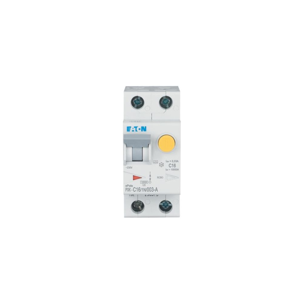 Eaton FI/LS-Schalter xPole PXK-C16/1N/003-A, 16A 30mA C-Charakteristik 1+N, 75x35x80mm... EATON-236964 4015082369644 (Abb. 2)