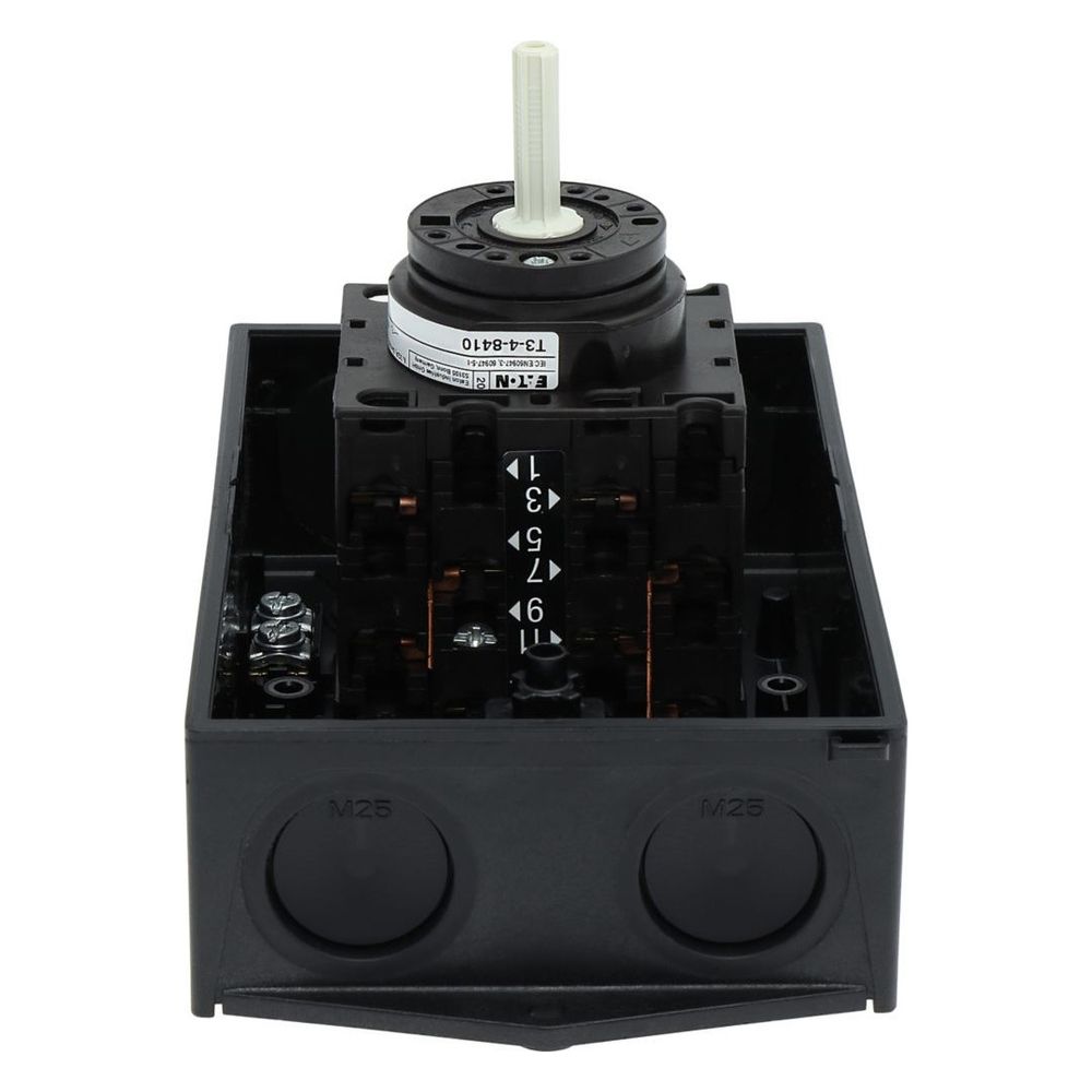 Eaton Stern-Dreieck-Schalter T3 T3-4-8410/I2, 32 A, Kunststoff, Schwarz... EATON-207195 4015082071950 (Abb. 8)