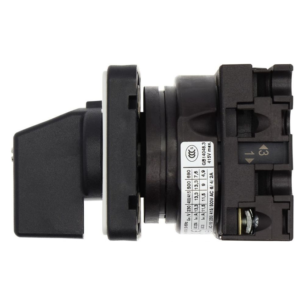 Eaton EIN-AUS-Schalter T0 T0-1-8200/E, 20A 5,5kW 90 Grad, Kunststoff, Schwarz... EATON-067352 4015080673521 (Abb. 4)
