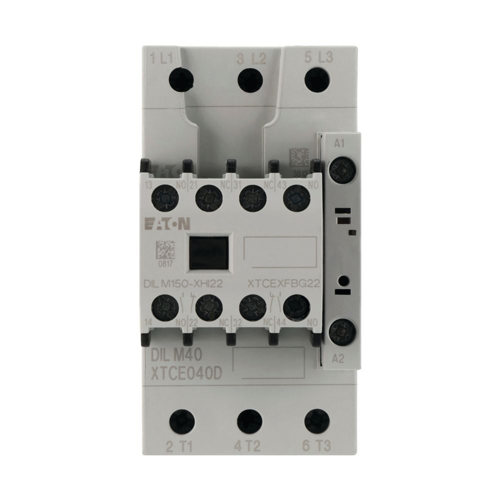 Eaton Leistungsschütz DILM DILM40-22, 18,5kW 230V 50Hz 240V 60Hz, 3-polig, Schraubklemmen... EATON-277798 4015082777982 (Abb. 2)
