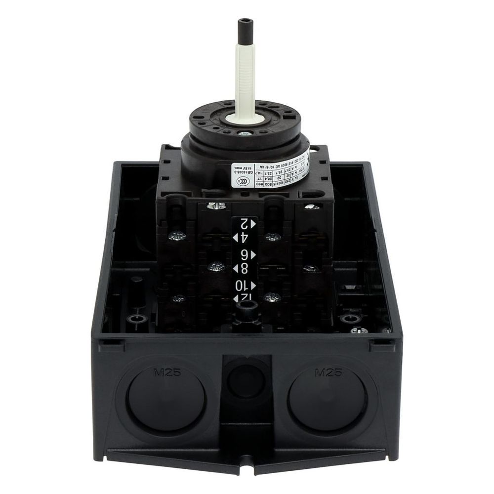 Eaton Hauptschalter T3 T3-4-15682/I2/SVB, 32 A, 6-polig, 15 kW, 135x100x181mm, Kunststoff... EATON-207210 4015082072100 (Abb. 7)