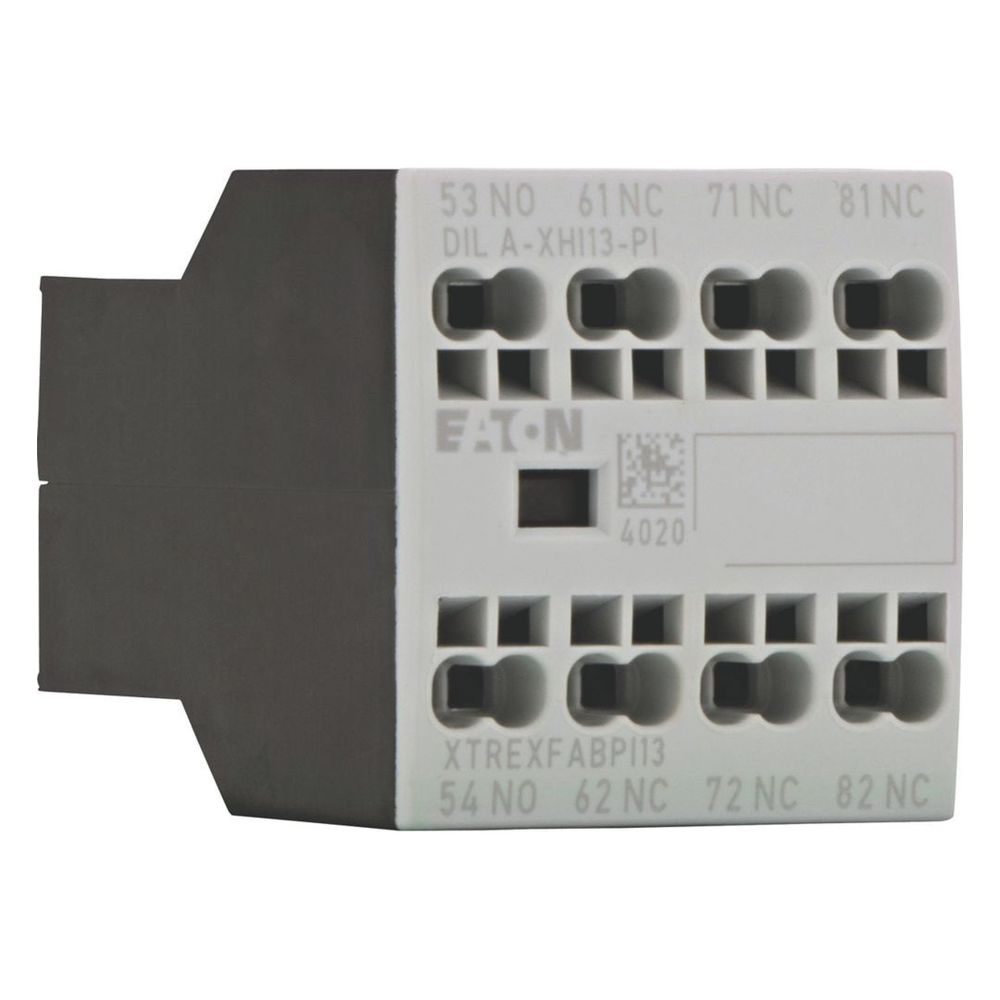 Eaton Hilfsschalterbaustein DILA DILA-XHI13-PI, 4-polig, 16A, 1S 3Ö, Frontbefestigung, Pu... EATON-199320 4015081974047 (Abb. 3)