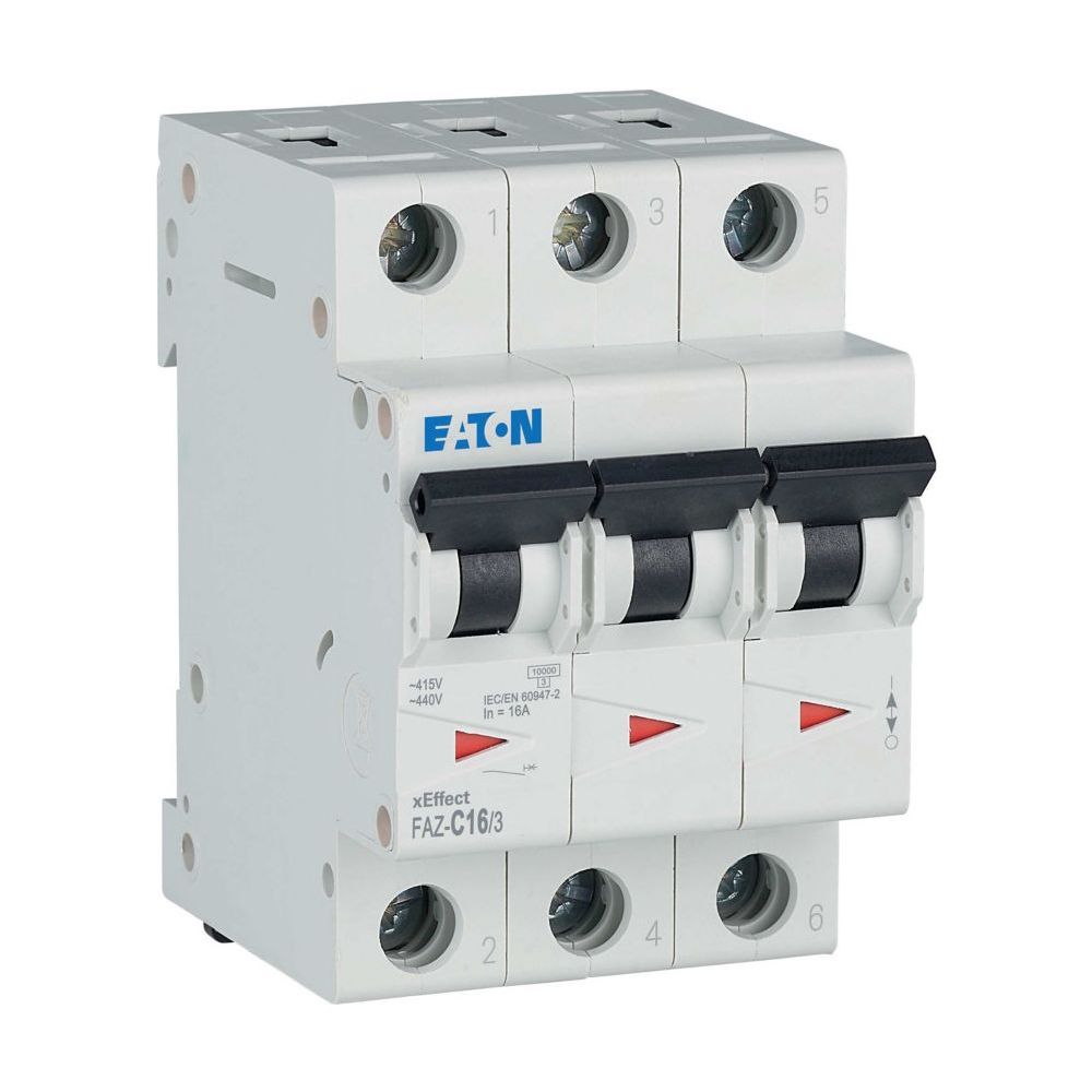 Eaton Leitungsschutzschalter xEffect FAZ-C16/3, 16A, 3-polig, 10kA... EATON-278873 4015082788735 (Abb. 3)