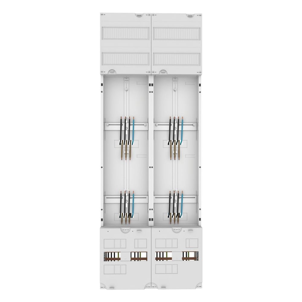 Eaton Zähler-Komplettschrank ZSD-Z29A1074, 1350x500x110mm, 2-stöckig, Weiß... EATON-230815 4015082308155 (Abb. 2)