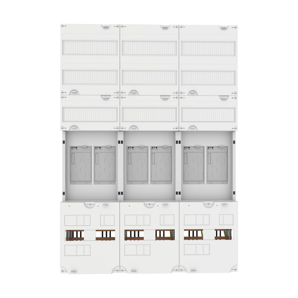 Eaton Zählerfeld ZSD-Z37B0022, 1050x750x110mm, 3-fach, eHZ, Weiß... EATON-113077 4015081126224 (Abb. 3)