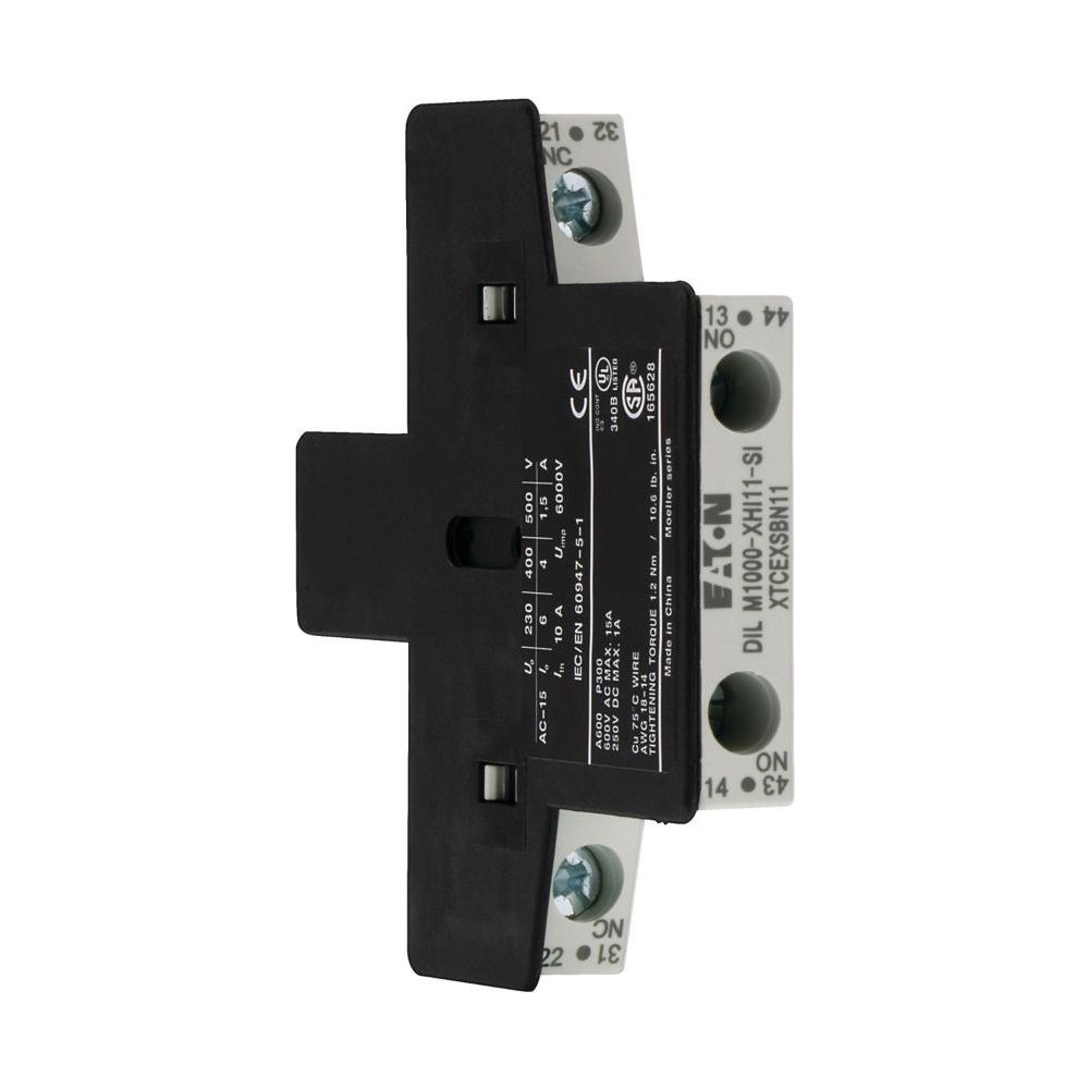Eaton Hilfsschalterbaustein DILM DILM1000-XHI11-SI, 2-polig, 10A, 1S, 1Ö, Seitenanbau, Sc... EATON-278425 4015082784256 (Abb. 3)