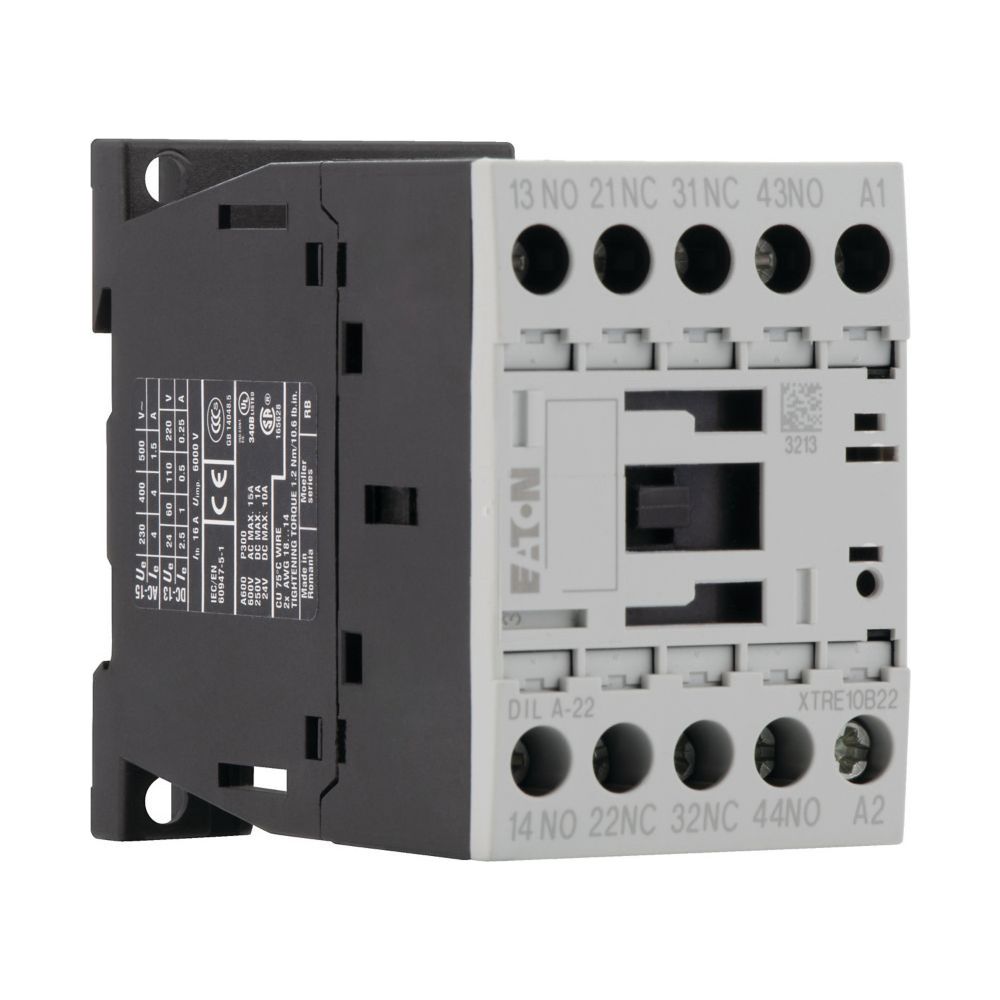 Eaton Hilfsschütz DILA-22, 230 V 50 Hz 240 V 60 Hz, 2 S 2 Ö, Schraubklemmen... EATON-276399 4015082763992 (Abb. 3)