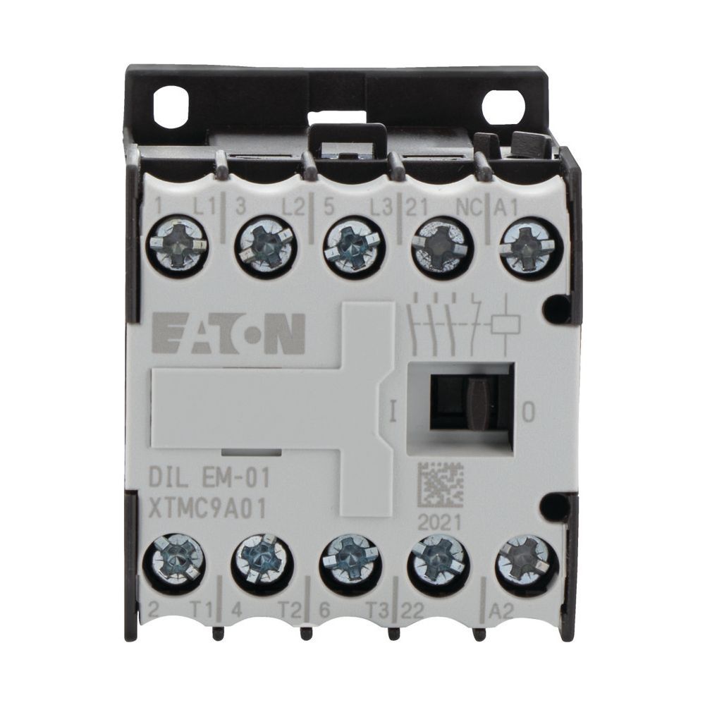 Eaton Leistungsschütz DILEM DILEM-01-G(24VDC), 4kW, 3-polig, 24V DC, 1 Ö, Schraubanschlus... EATON-010343 4015080103431 (Abb. 2)