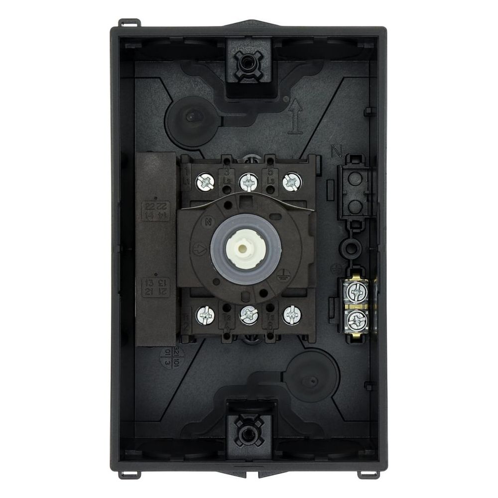Eaton Hauptschalter P1 P1-25/I2/SVB-SW/HI11, 25A, 13kW, 3-polig, 180x100x115mm, Schwarz... EATON-207295 4015082072957 (Abb. 8)
