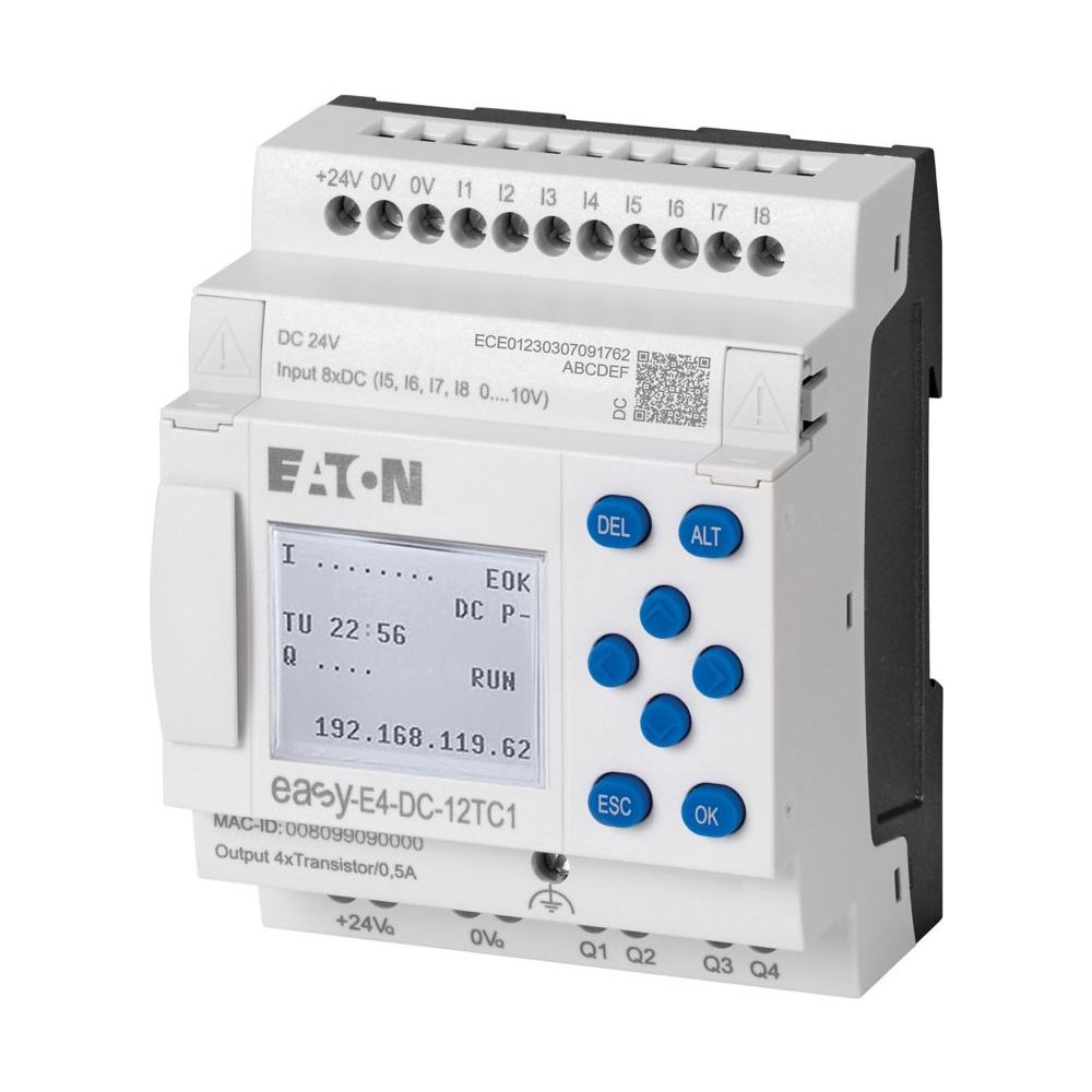 Eaton Ein-/Ausgangserweiterung easyE4 EASY-E4-UC-8RE1, 4 digitale Eingänge, 4 Relaisausgä... EATON-197217 4015080892786 (Abb. 5)