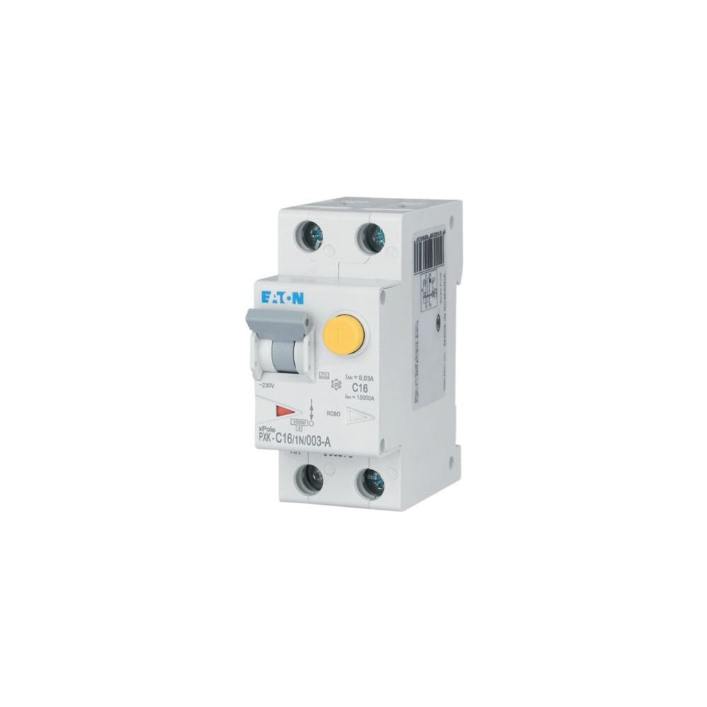 Eaton FI/LS-Schalter xPole PXK-C16/1N/003-A, 16A 30mA C-Charakteristik 1+N, 75x35x80mm... EATON-236964 4015082369644 (Abb. 3)