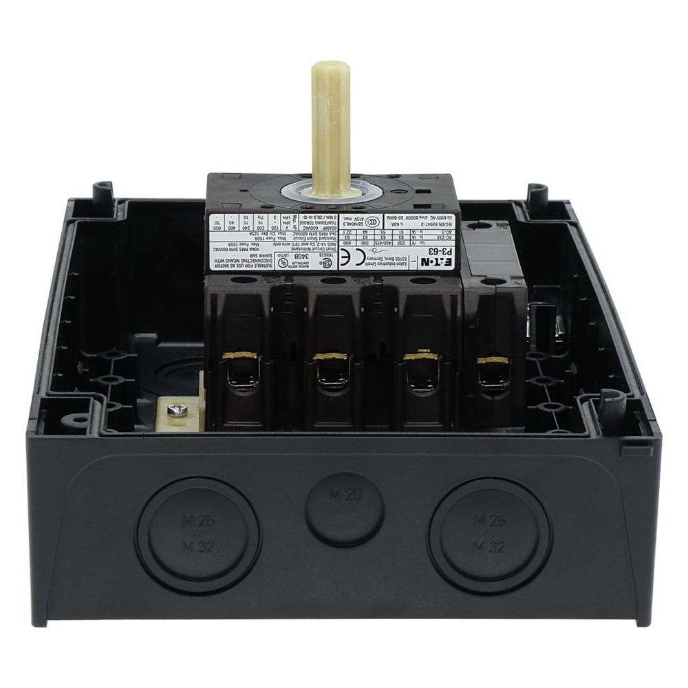 Eaton Hauptschalter P3 P3-63/I4/SVB/N, 63A, 30kW, 4-polig, Grau... EATON-207349 4015082073497 (Abb. 4)