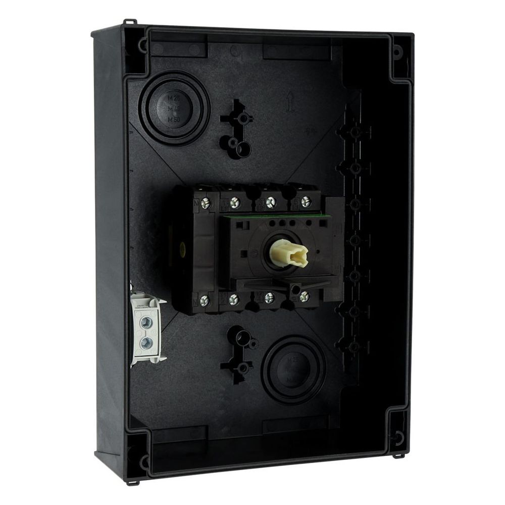 Eaton Hauptschalter P3 P3-100/I5/SVB/N, 100 A, 55 kW, 4-polig, Aufputzmontage, Grau, Rot... EATON-207379 4015082073794 (Abb. 10)