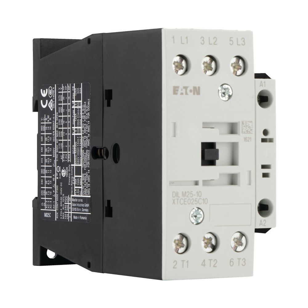 Eaton Leistungsschütz DILM DILM25-10, 11kW, 230V, 3-polig, 1 S, Schraubklemmen, 85x45x97m... EATON-277140 4015082771409 (Abb. 3)