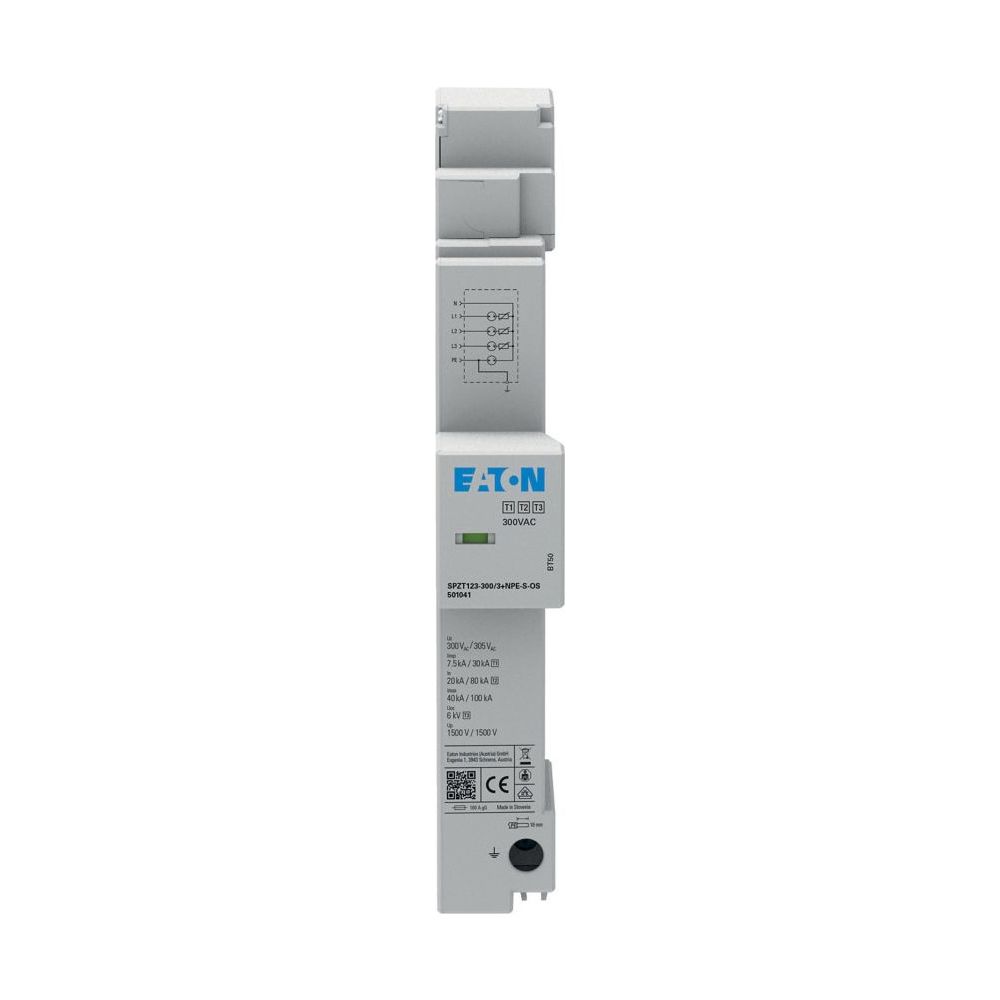 Eaton Blitzstrom- und Überspannungsableiter SPZT123-300/3+NPE-S-OS, 240V, 4-polig, 238... EATON-EP-501041 9010653032731 (Abb. 2)