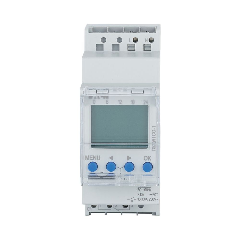 Eaton Digitalschaltuhr TSDW1CO-1, 230V, 2 TE, DIN-Schiene... EATON-196848 9008790990441 (Abb. 2)