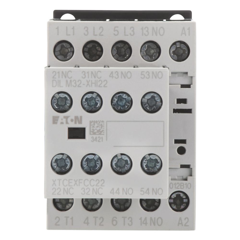 Eaton Leistungsschütz DILM DILM12-32, 5,5kW, 3-polig, 230V/240V, Schraubklemmen... EATON-276935 4015082769352 (Abb. 2)