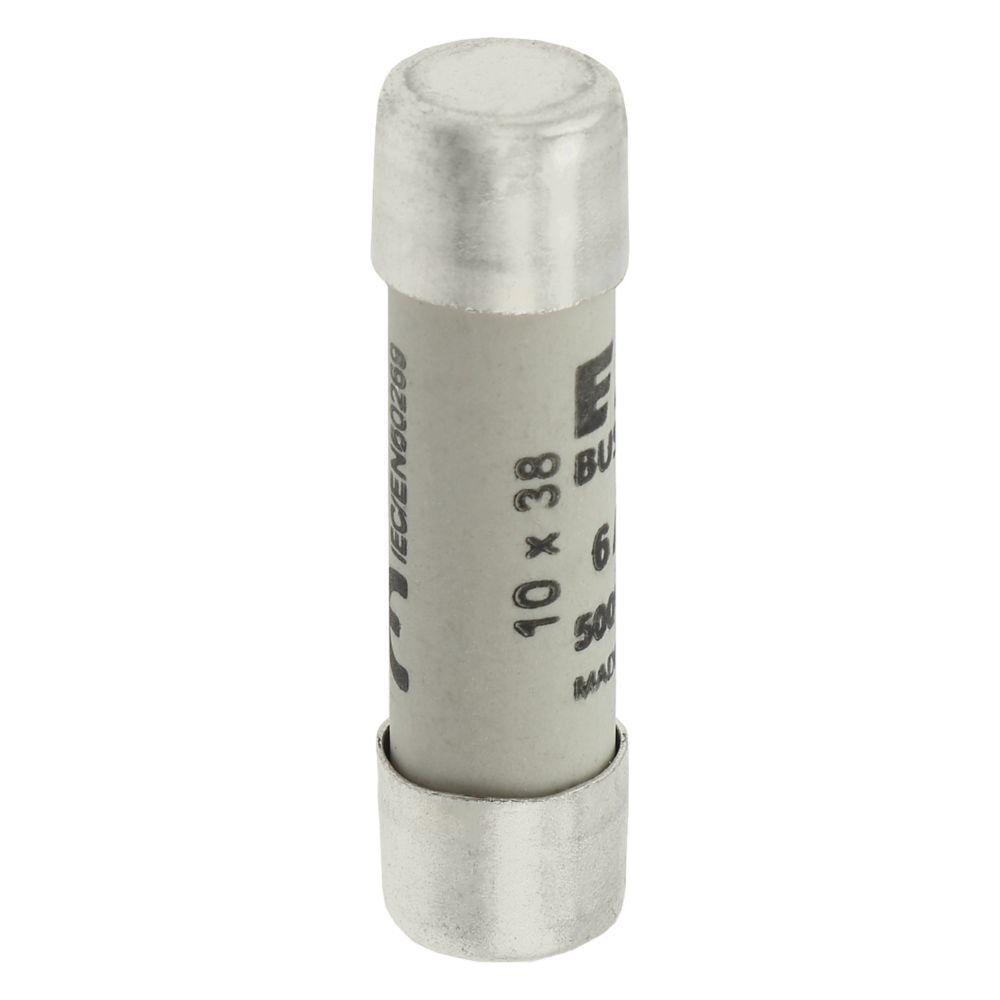 Eaton Sicherungseinsatz Bussmann C10G6, 10x38mm, 6A, 500V, 120kA, gG/gL, Keramiksicherung... EATON-C10G6 5027590493567 (Abb. 6)