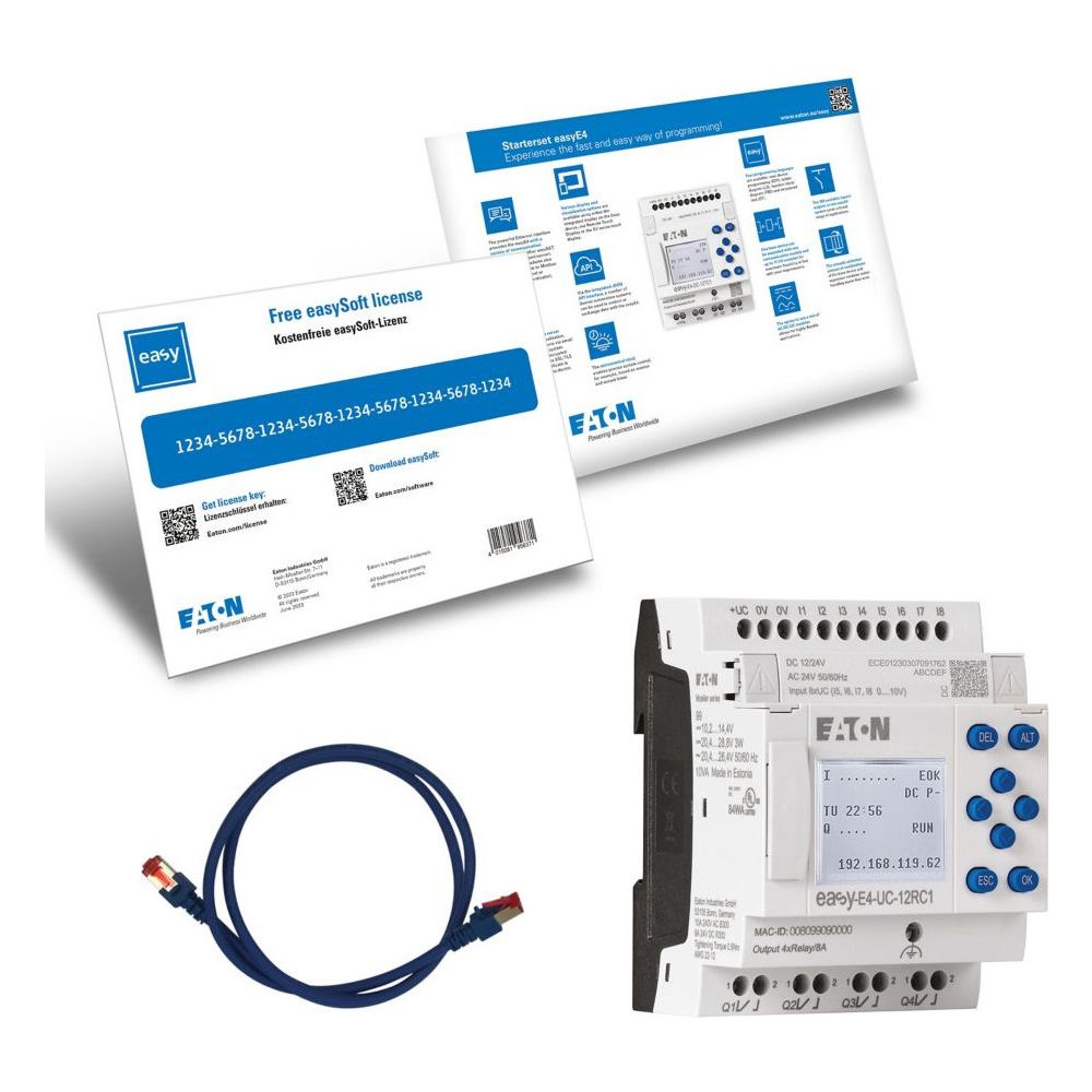 Eaton Steuerrelais Starterpaket EASY-BOX-E4-UC1, 135x255x200mm... EATON-197227 4015081939398 (Abb. 3)