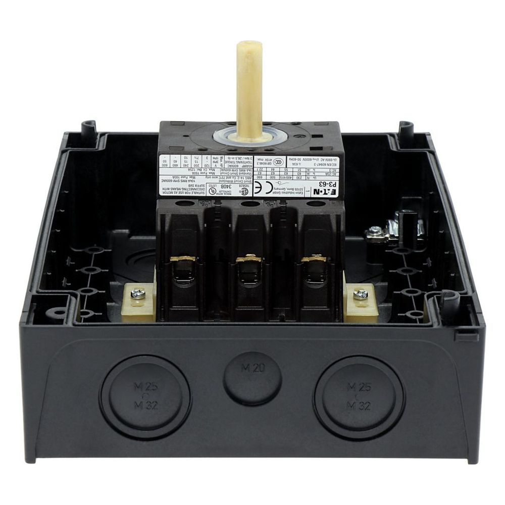 Eaton Hauptschalter P3 P3-63/I4/SVB, 30kW, 3-polig, Grau... EATON-207343 4015082073435 (Abb. 5)