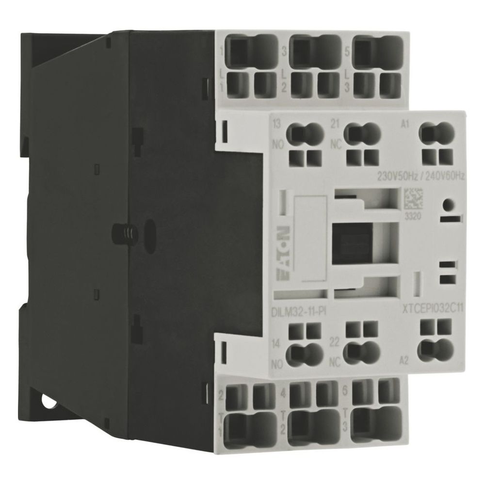 Eaton Leistungsschütz DILM DILM32-11(RDC24)-PI, 3-polig 15kW 32A, Push-in Klemmen, 24-27V... EATON-199293 4015081973774 (Abb. 3)
