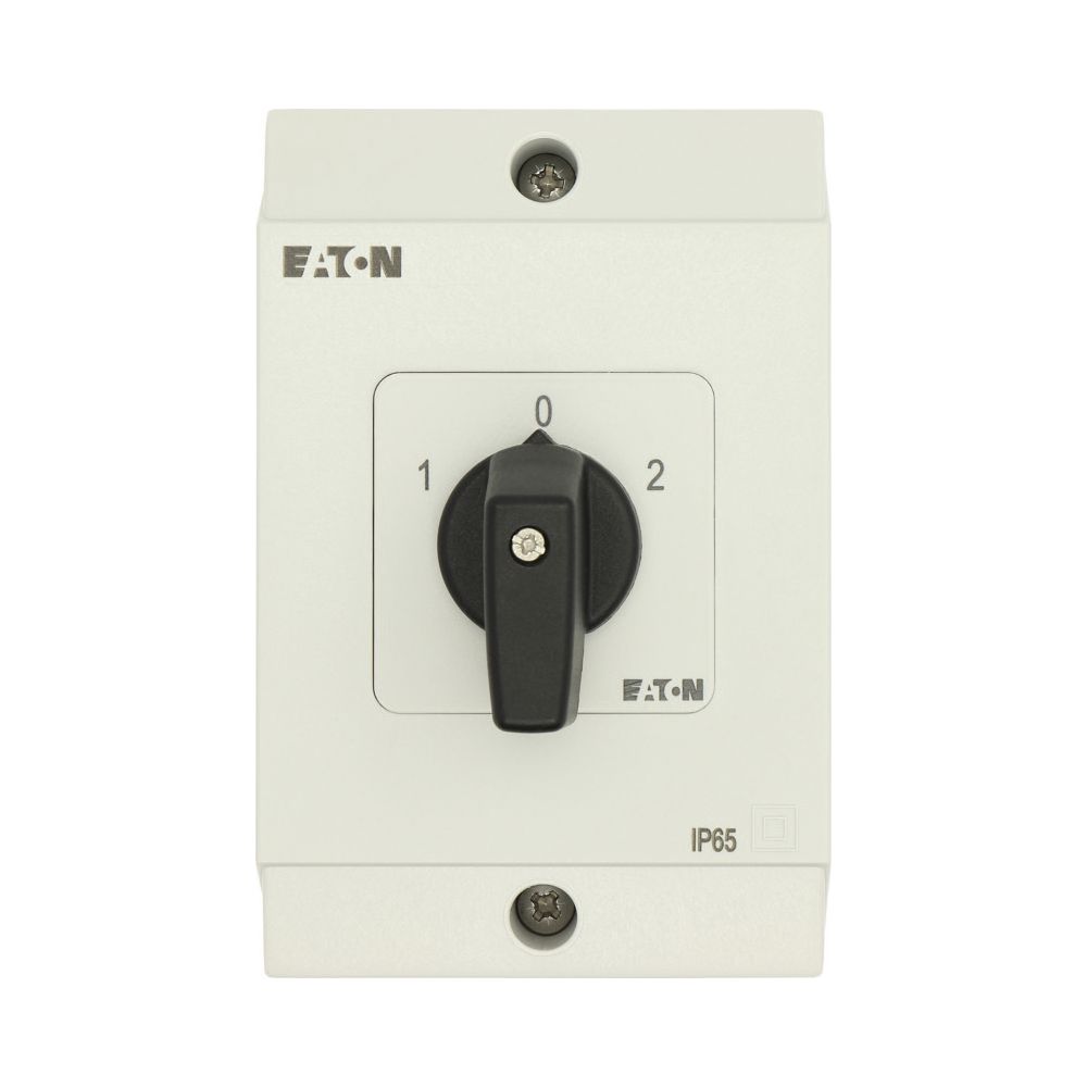 Eaton Umschalter T0 T0-3-8212/I1, 20A, 3 Kontakteinheiten, Kunststoff, Schwarz/Silber... EATON-207123 4015082071233 (Abb. 4)