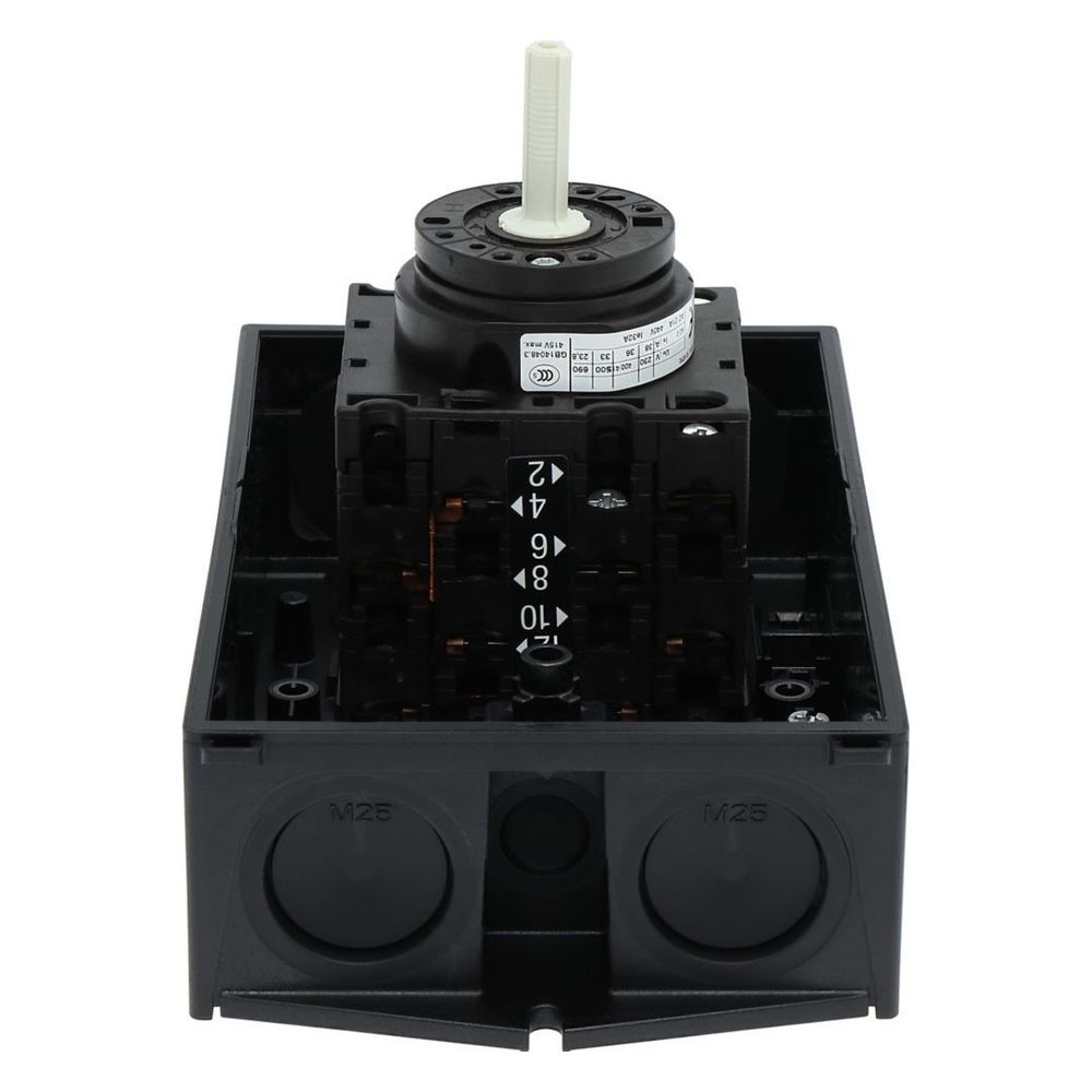Eaton Stern-Dreieck-Schalter T3 T3-4-8410/I2, 32 A, Kunststoff, Schwarz... EATON-207195 4015082071950 (Abb. 7)