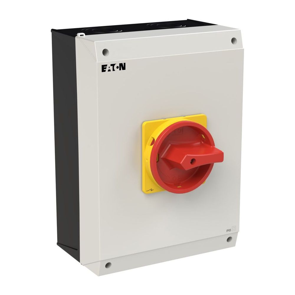 Eaton Hauptschalter P3 P3-100/I5/SVB/N, 100 A, 55 kW, 4-polig, Aufputzmontage, Grau, Rot... EATON-207379 4015082073794 (Abb. 3)