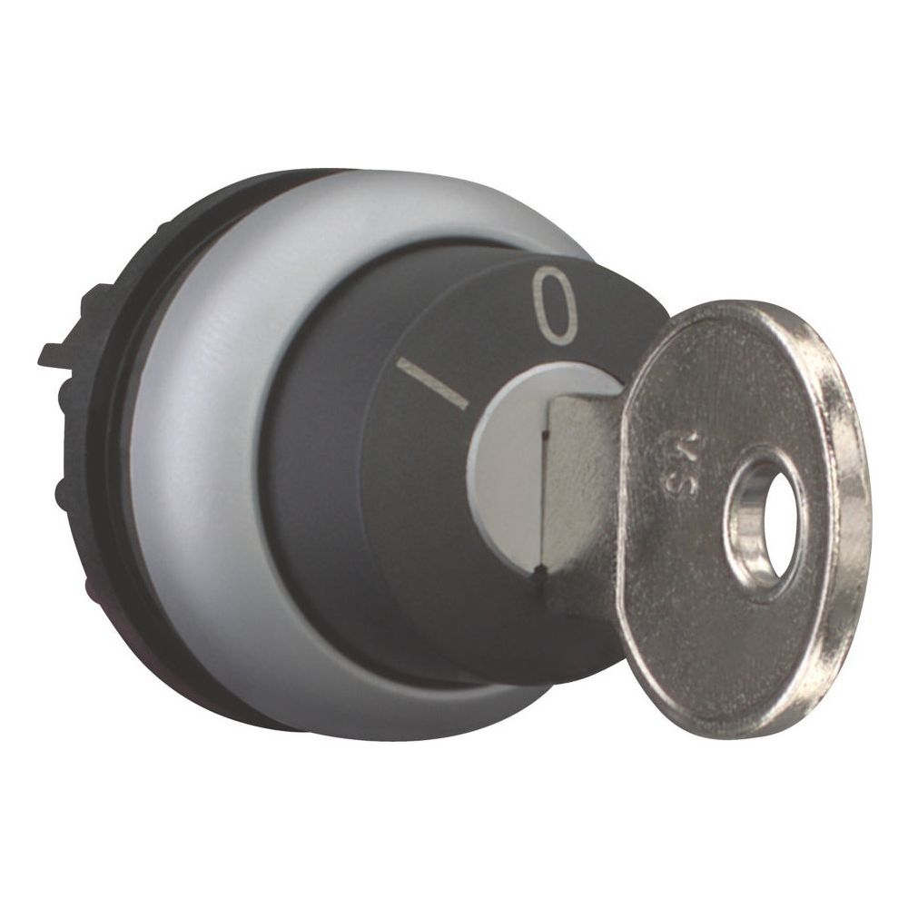 Eaton Schlüsseltaster M22 M22-WS3, 22,5mm, Kunststoff, Titan, Schwarz... EATON-216894 4015082168940 (Abb. 3)