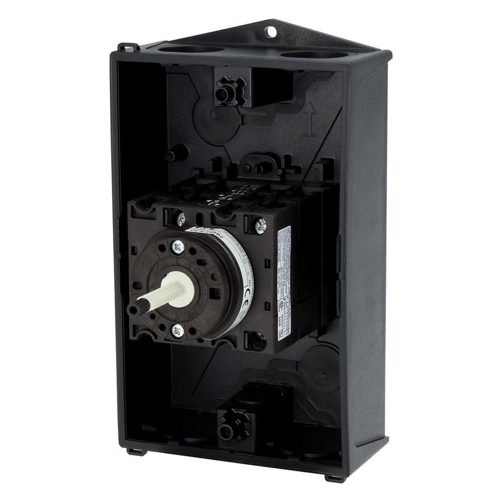 Eaton Hauptschalter T3 T3-4-15682/I2/SVB-SW, 32A, 15kW, 6-polig, Schwarz... EATON-207211 4015082072117 (Abb. 12)