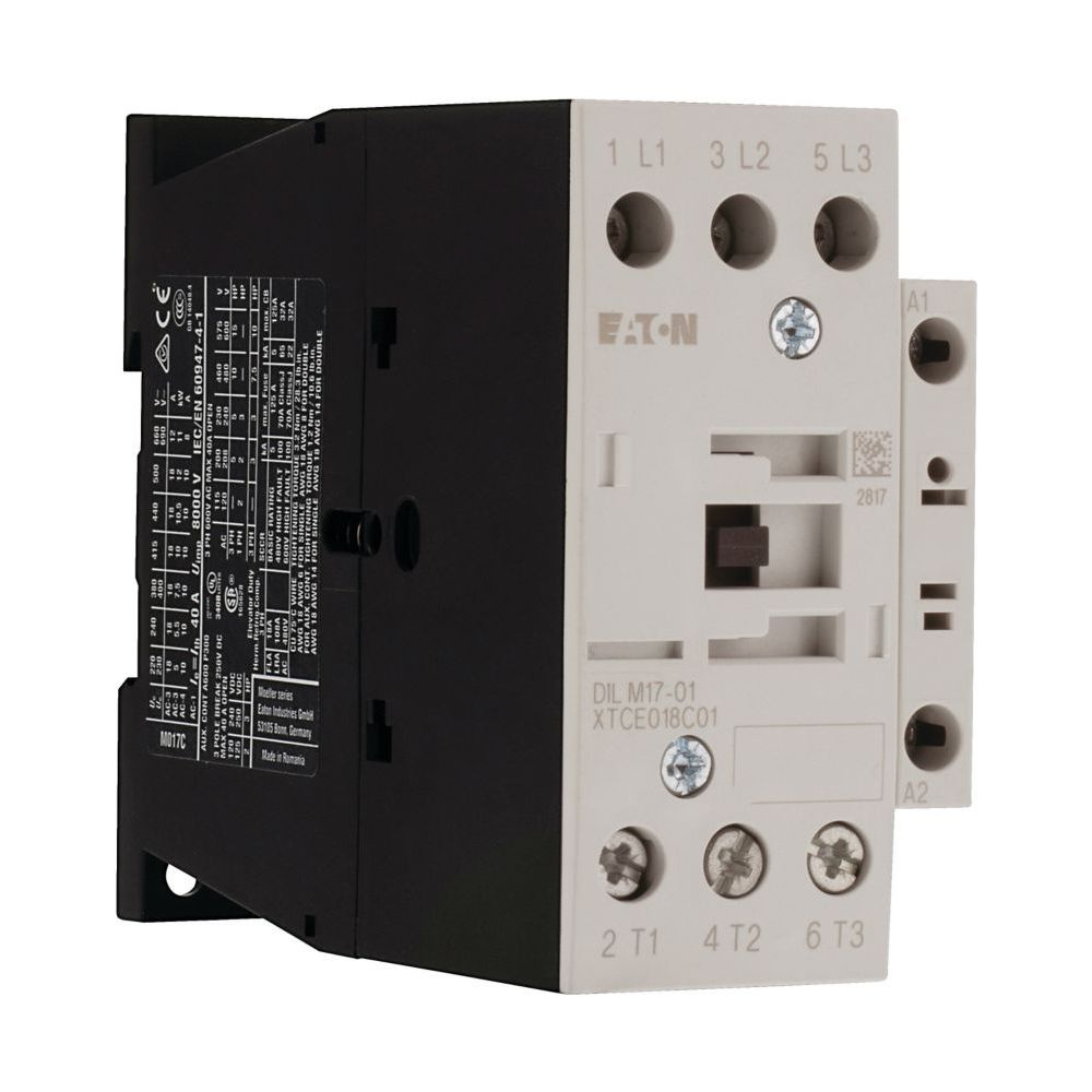 Eaton Leistungsschütz DILM17-01(RDC24), 3-polig 7,5kW 1Ö, Schraubklemmen... EATON-277050 4015082770501 (Abb. 3)
