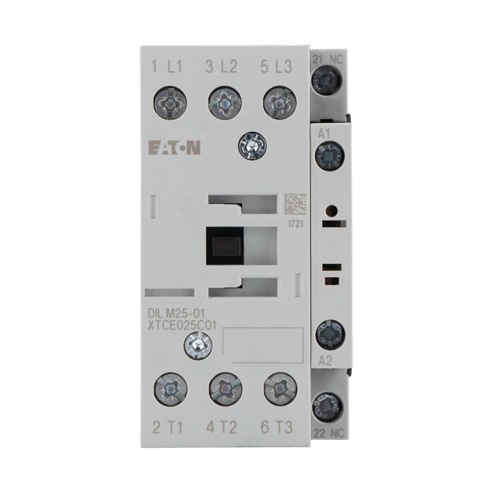 Eaton Leistungsschütz DILM25-01, 11kW, 230V 50Hz, 240V 60Hz, 3-polig, 1 Ö, 85x45x97mm... EATON-277164 4015082771645 (Abb. 2)