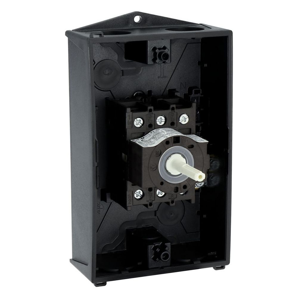 Eaton Hauptschalter P1 P1-25 / I2 / SVB-SW, 25 A, 3-polig, 180x100x115mm, Schwarz... EATON-207294 4015082072940 (Abb. 10)