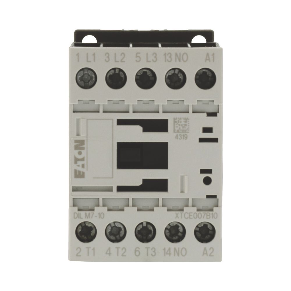Eaton Leistungsschütz DILM DILM7-10(24VDC), 3-polig, 3kW, 24V DC, Schraubklemmen... EATON-276565 4015082765651 (Abb. 2)