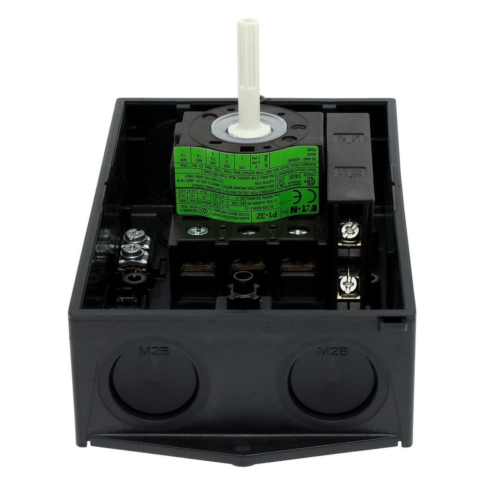 Eaton Hauptschalter P1 P1-32/I2/SVB/HI11, 32A, 15kW, 3-polig, 180x100x115mm, Grau... EATON-207318 4015082073183 (Abb. 5)