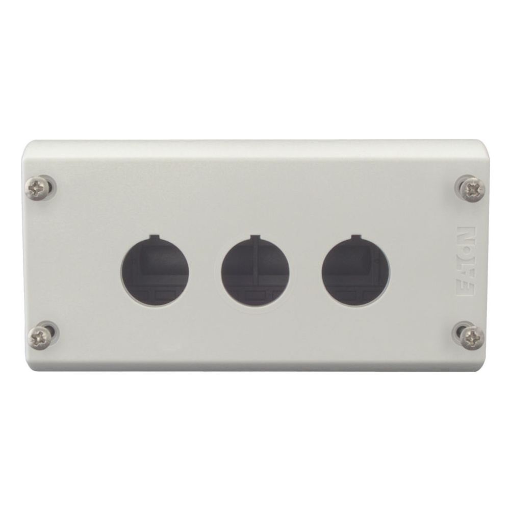Eaton Aufbaugehäuse M22 M22-I3, 3 Einbaustellen, 56x153x80mm, Kunststoff, Grau... EATON-216538 4015082165383 (Abb. 2)