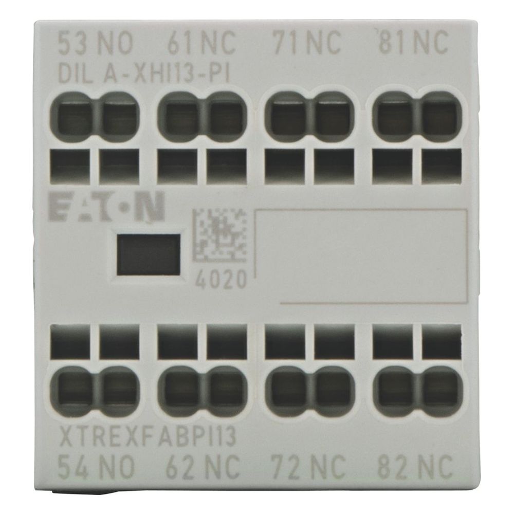 Eaton Hilfsschalterbaustein DILA DILA-XHI13-PI, 4-polig, 16A, 1S 3Ö, Frontbefestigung, Pu... EATON-199320 4015081974047 (Abb. 2)