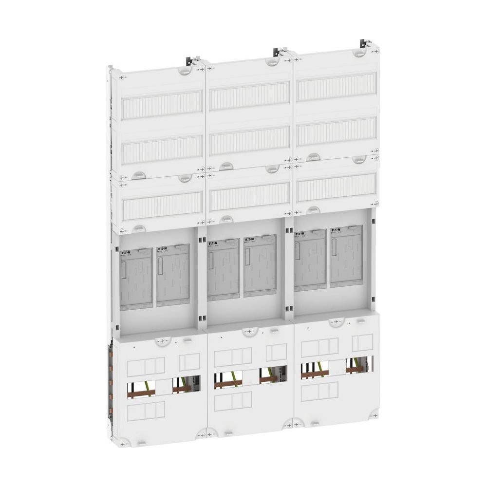 Eaton Zählerfeld ZSD-Z37B0022, 1050x750x110mm, 3-fach, eHZ, Weiß... EATON-113077 4015081126224 (Abb. 4)