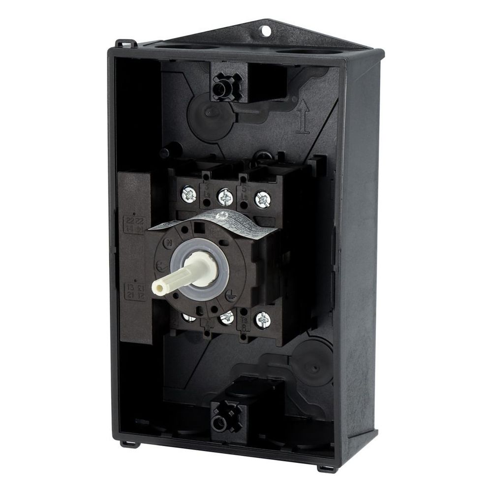 Eaton Hauptschalter P1 P1-25/I2/SVB-SW/HI11, 25A, 13kW, 3-polig, 180x100x115mm, Schwarz... EATON-207295 4015082072957 (Abb. 9)