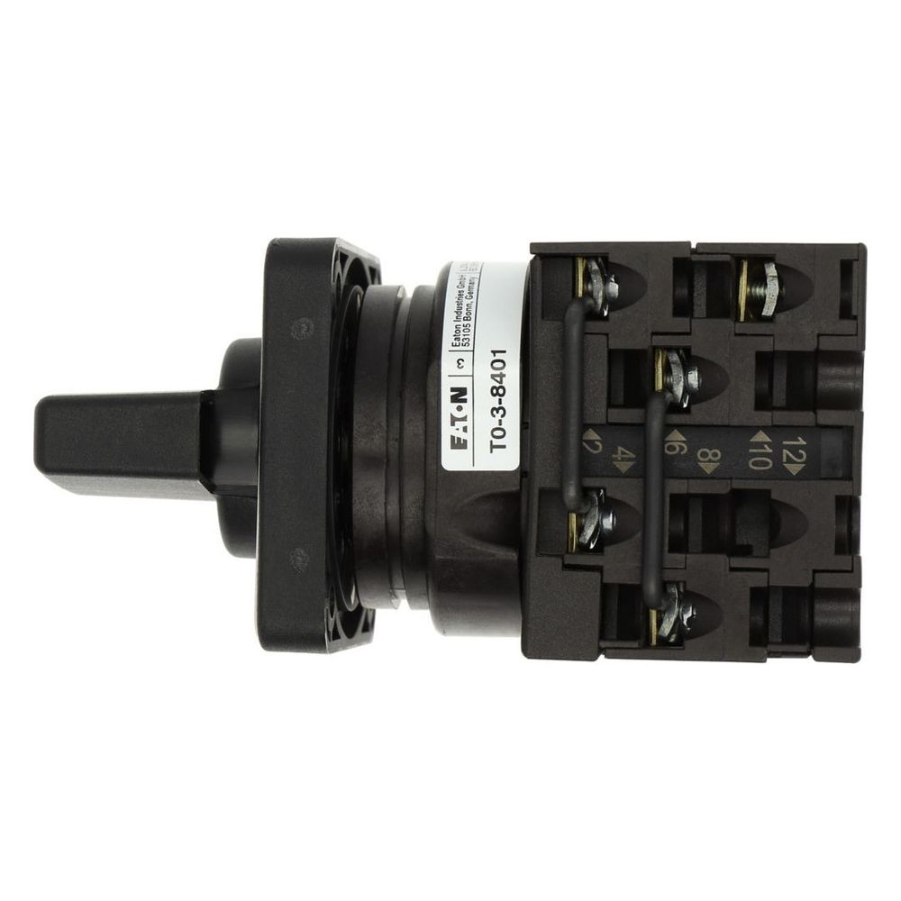 Eaton Wendeschalter T0 T0-3-8401/E, 20A, 3 Baueinheiten, Kunststoff, Schwarz... EATON-091047 4015080910473 (Abb. 3)