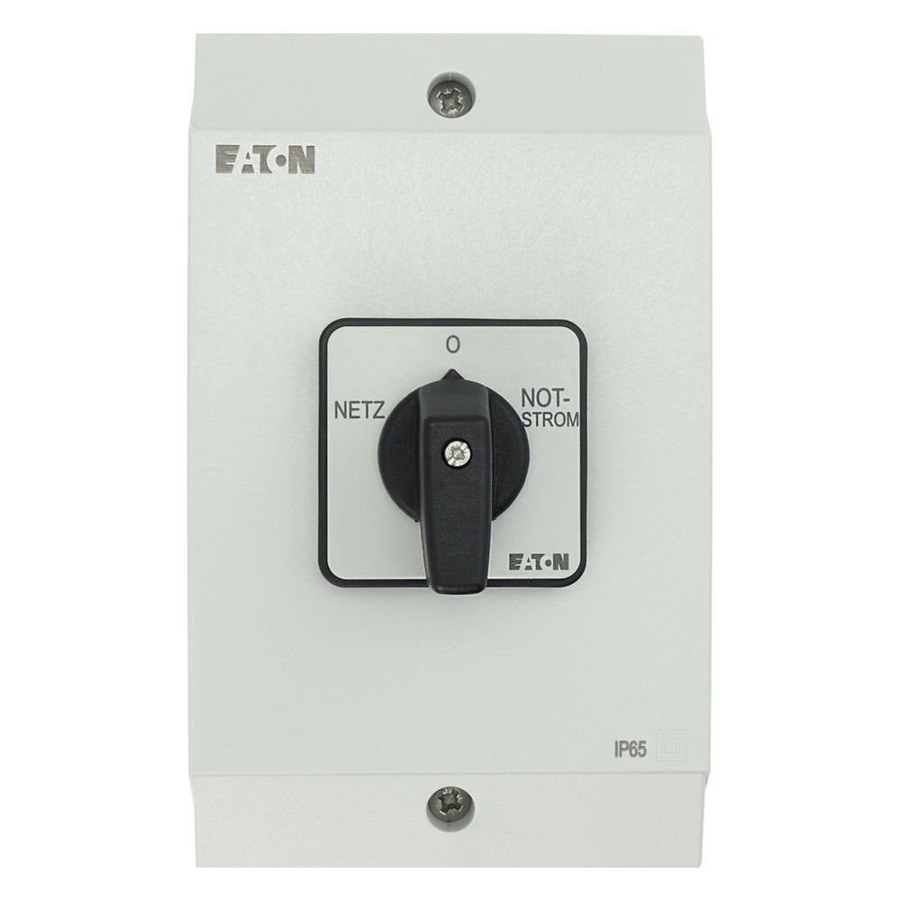 Eaton Umschalter T3 T3-4-8902/I2, 32A, 4 Kontakteinheiten, Kunststoff, Schwarz... EATON-215224 4015082152246 (Abb. 4)