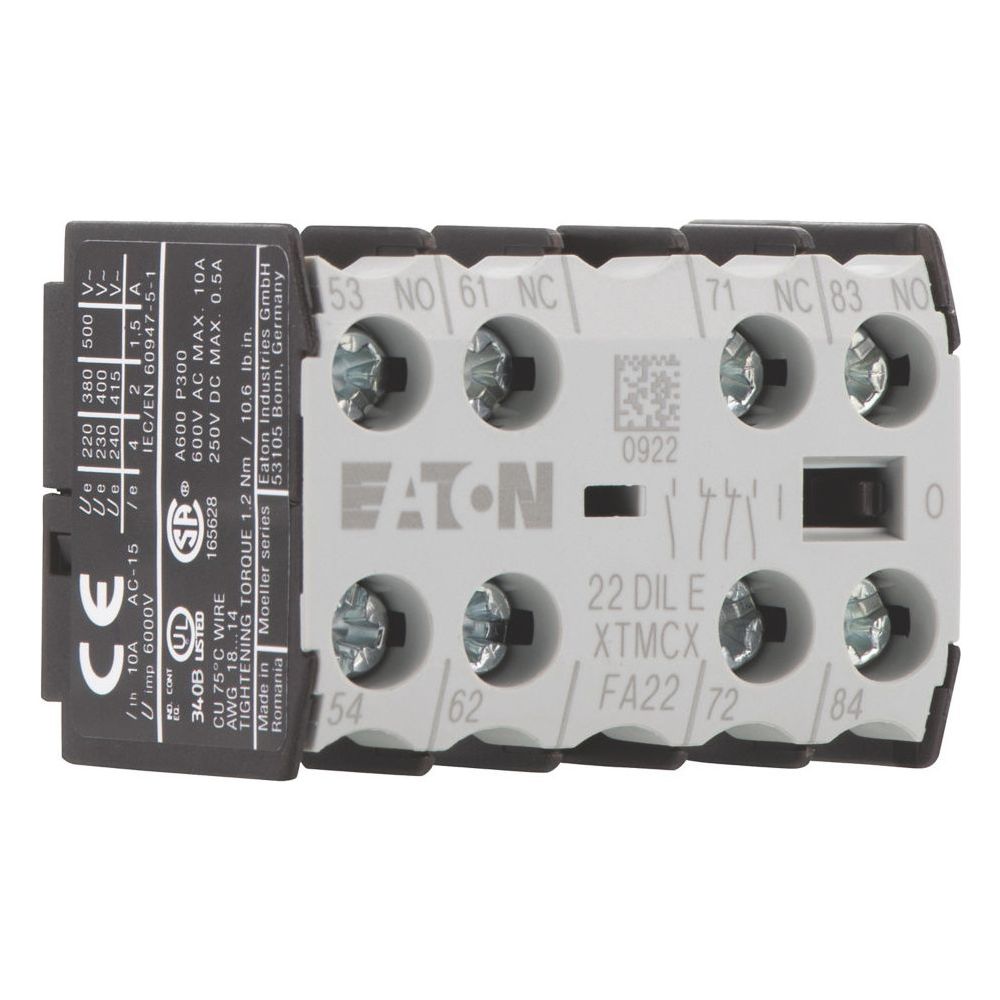 Eaton Hilfsschalterbaustein DILE 22DILE, 4-polig, 2 S, 2 Ö, Frontbefestigung, Schraubklem... EATON-010288 4015080102885 (Abb. 3)