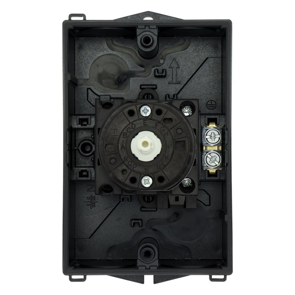 Eaton Hauptschalter T0 T0-2-1 / I1 / SVB-SW, 20A, 5,5kW, 3-polig, Schwarz... EATON-207148 4015082071486 (Abb. 8)