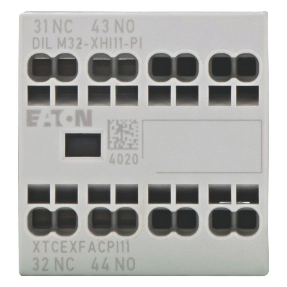Eaton Hilfsschalterbaustein DILM DILM32-XHI11-PI, 2-polig, 16A, 1S, 1Ö, Frontbefestigung,... EATON-199309 4015081973934 (Abb. 2)