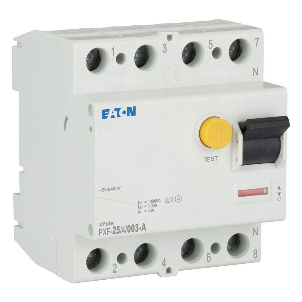 Eaton Fehlerstromschutzschalter xPole PXF-25/4/003-A, 25A, 4-polig, 30mA, Typ A, 400V, Gr... EATON-236772 4015082367725 (Abb. 3)