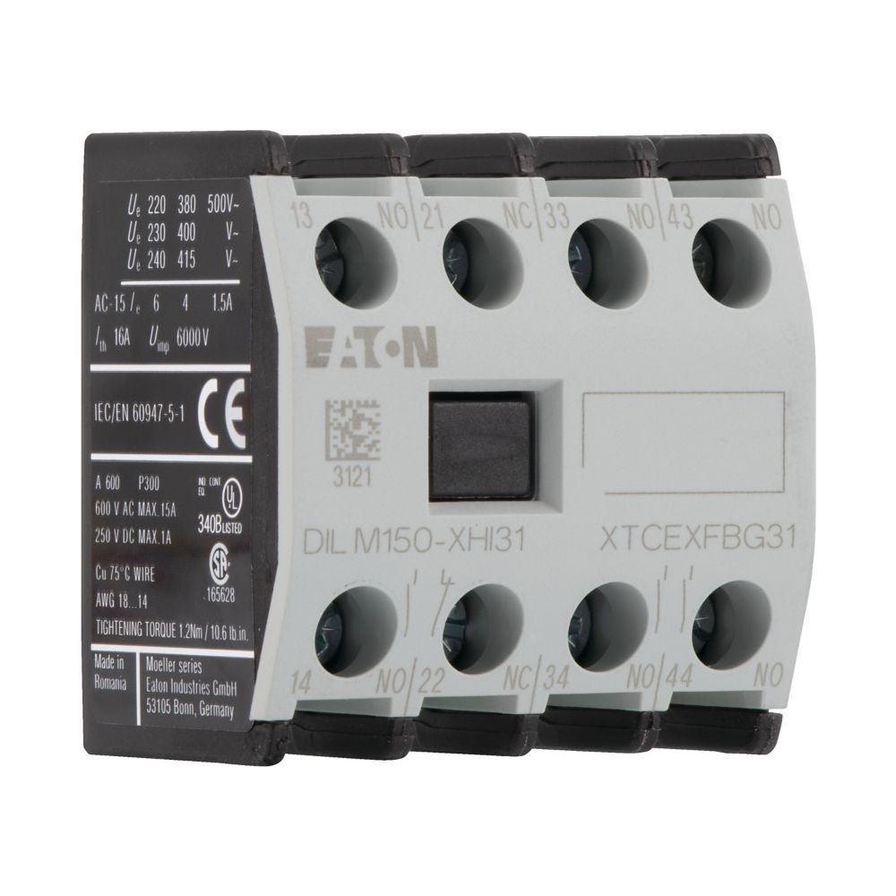 Eaton Hilfsschalterbaustein DILM DILM150-XHI31, 4-polig, 3 S, 1 Ö, Frontbefestigung, Schr... EATON-277949 4015082779498 (Abb. 3)