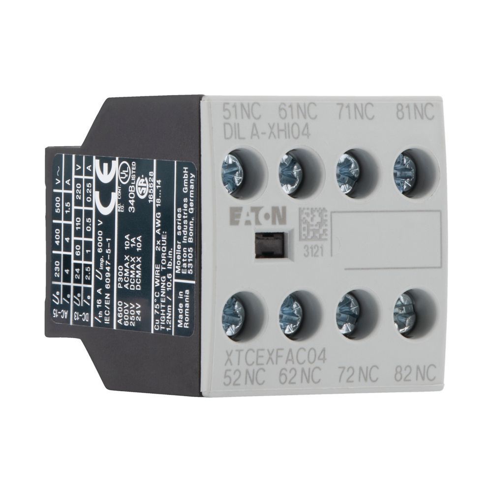 Eaton Hilfsschalterbaustein DILA DILA-XHI04, 4-polig, 16A, 4 Öffner, Schraubklemmen... EATON-276424 4015082764241 (Abb. 3)