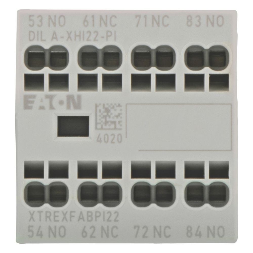 Eaton Hilfsschalterbaustein DILA DILA-XHI22-PI, 4-polig, 16A, 2S, 2Ö, Frontbefestigung, P... EATON-199319 4015081974030 (Abb. 2)