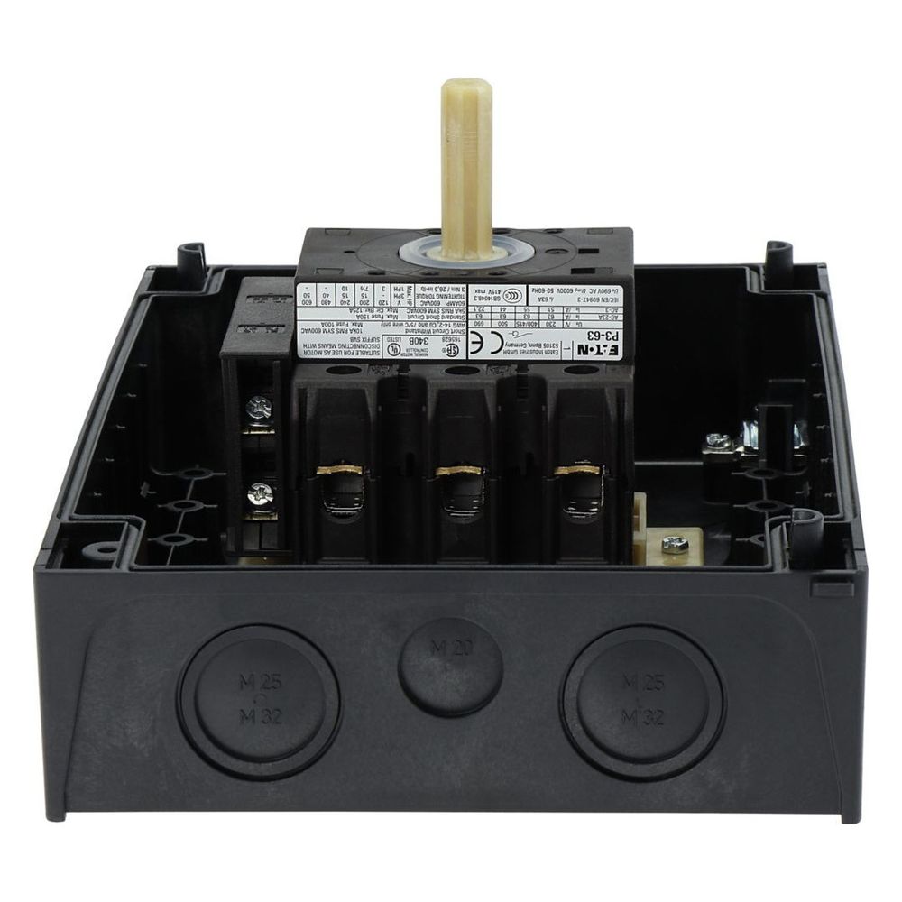 Eaton Hauptschalter P3 P3-63/I4/SVB/HI11, 63 A, 30 kW, Grau... EATON-207348 4015082073480 (Abb. 5)
